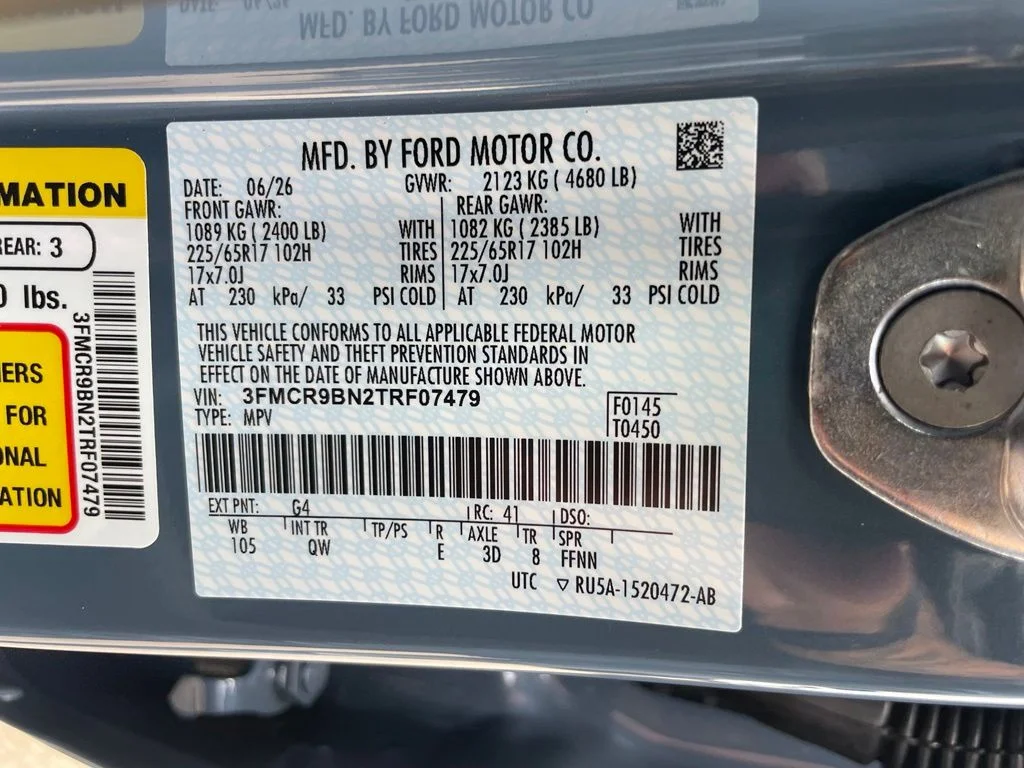 New 2026 Azure Gray Metallic Tri-Coat Ford Big Bend® image 36