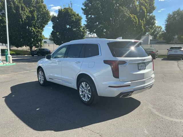 Used 2023 CRYSTAL WHITE TRICOAT Cadillac AWD Luxury image 6