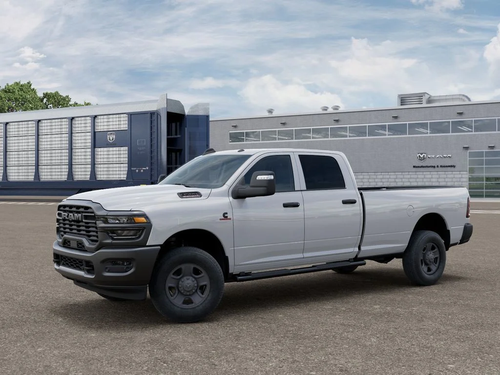 New 2026 Bright White Clear-Coat Exterior Paint RAM Tradesman image 2