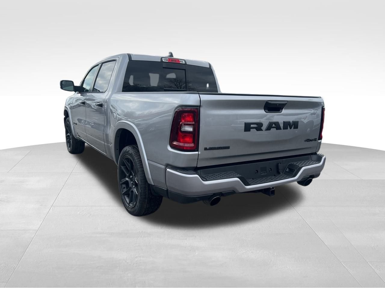 New 2026 Billet Silver Metallic Clear-Coat Exterior Paint RAM Laramie image 3