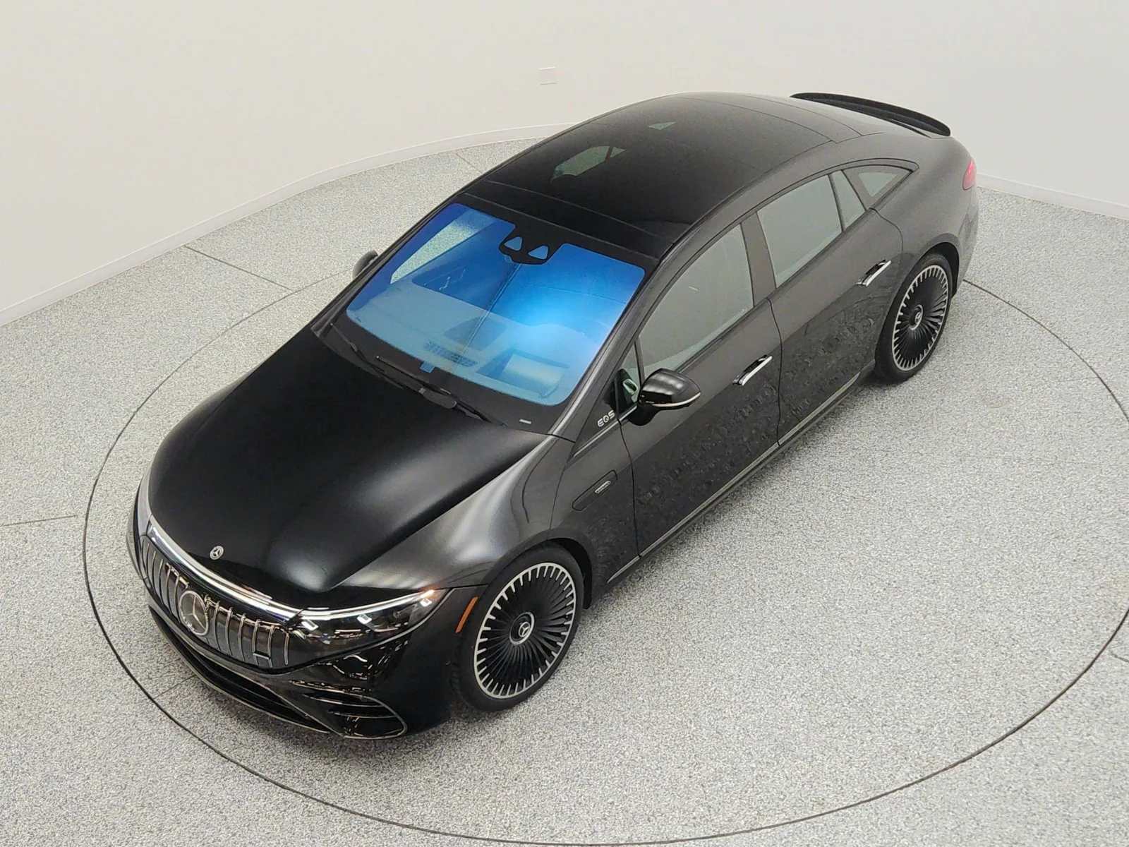 Used 2023 Obsidian Black Metallic Mercedes-Benz AMG® EQS 4MATIC+ Sedan image 21