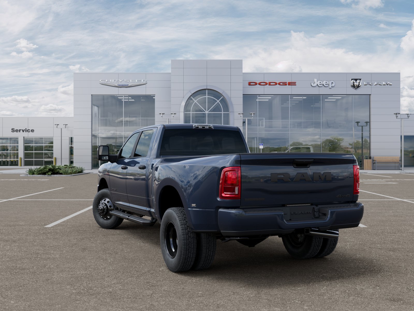 New 2026 Forged Blue Metallic Exterior Paint RAM Big Horn image 33