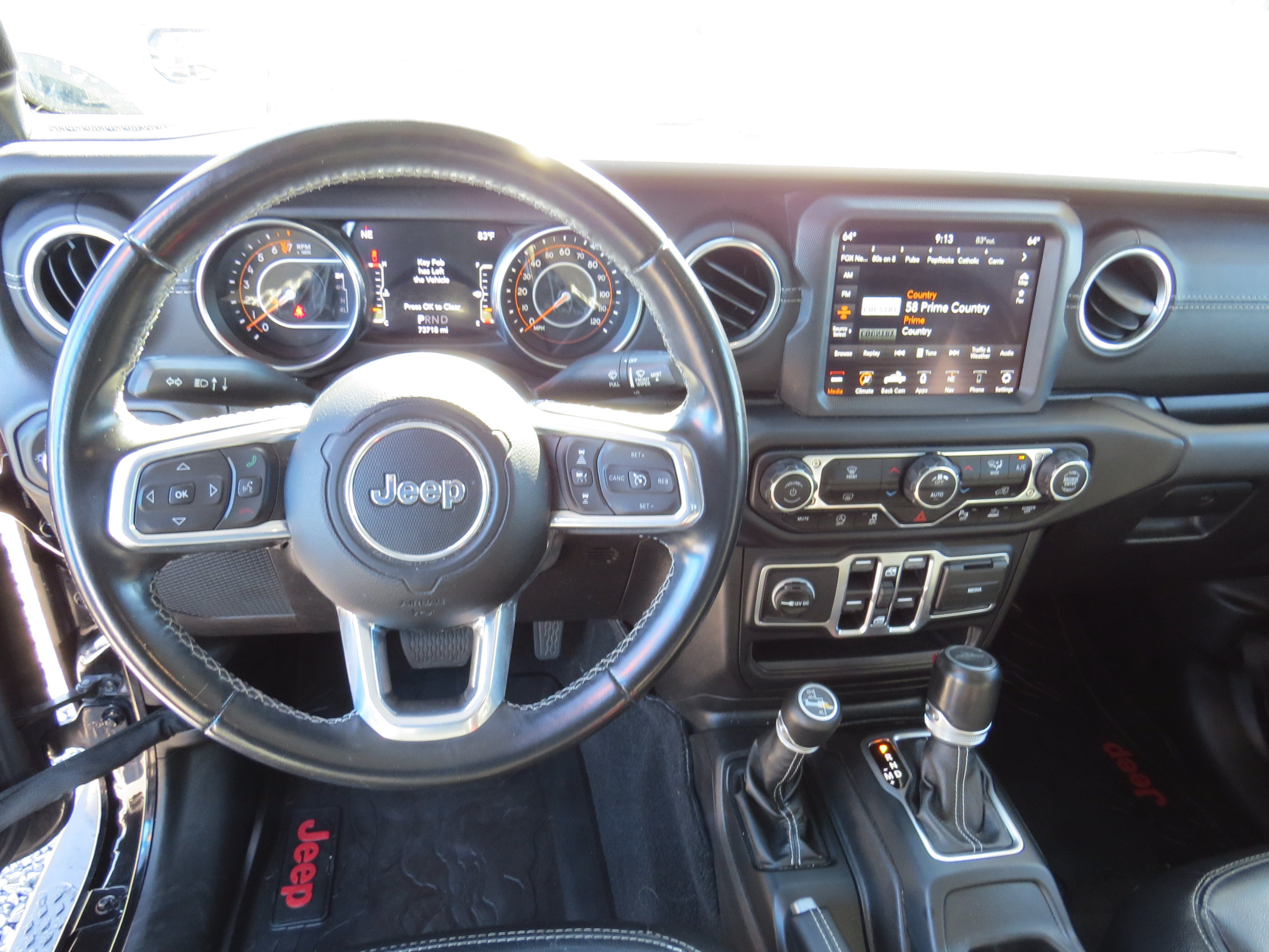 Used 2021 Black Clearcoat Jeep Overland image 20