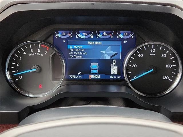 Used 2024 Dark Matter Gray Metallic Ford Limited 4x2 image 18