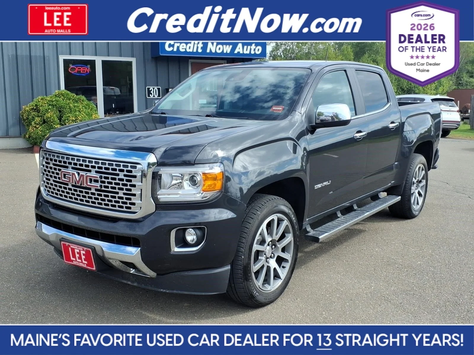 Used 2020 Carbon Black Metallic GMC Denali image 1