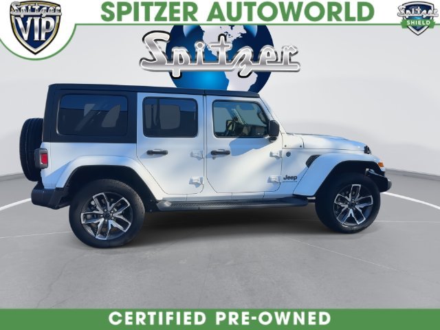 Used 2024 White Jeep Sport S 4xe image 16