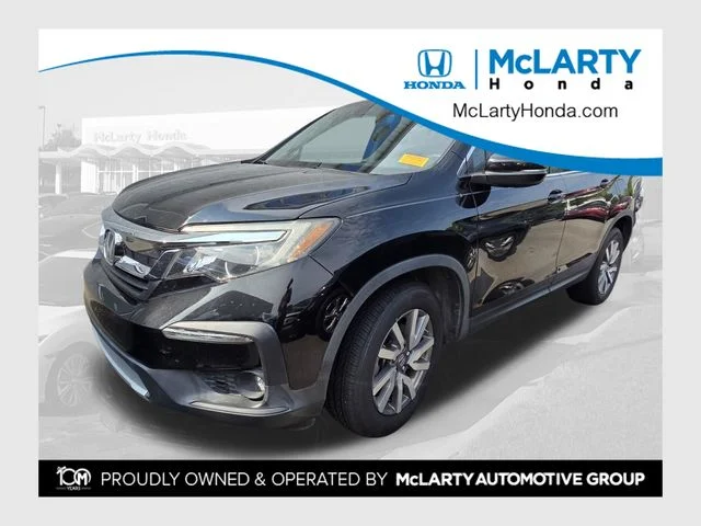 Used 2019 Crystal Black Pearl Honda EX-L image 1