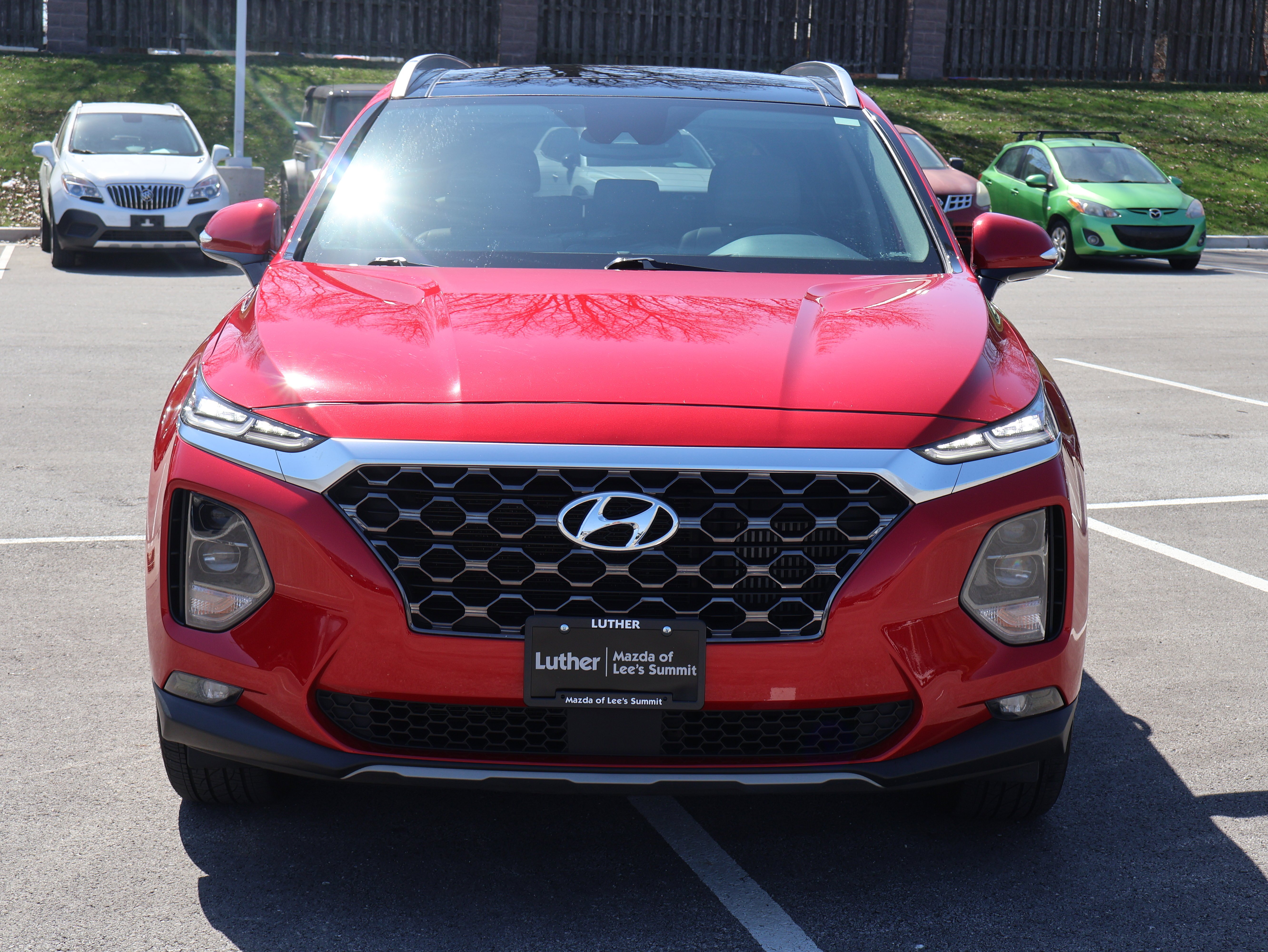 Used 2020 Hyundai Santa Fe SEL with VIN 5NMS33AA3LH260728 for sale in Kansas City