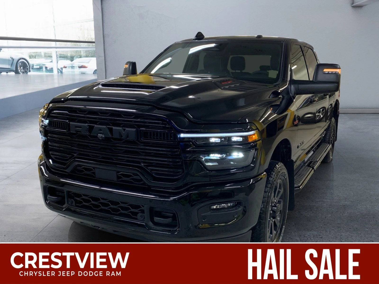 New 2026 Diamond Black Crystal Pearl Ram Laramie image 1