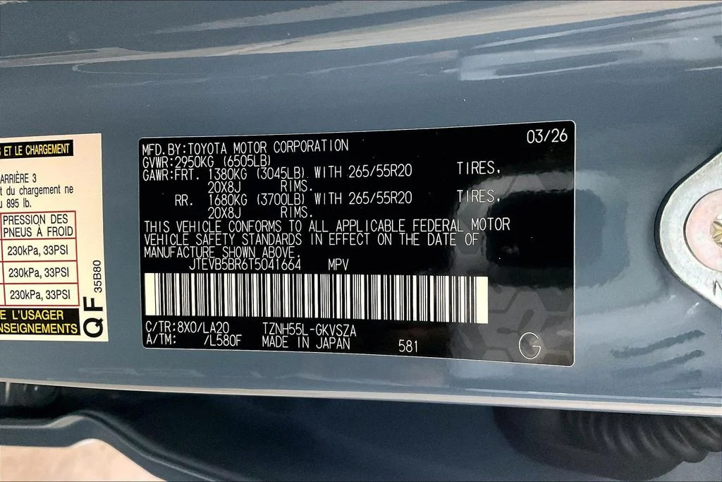 New 2026 Heritage Blue Toyota 4Runner Limited image 16