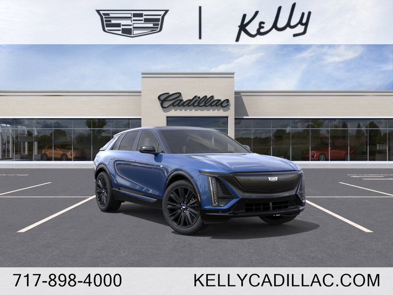 New 2026 Opulent Blue Metallic Cadillac Premium Sport image 1