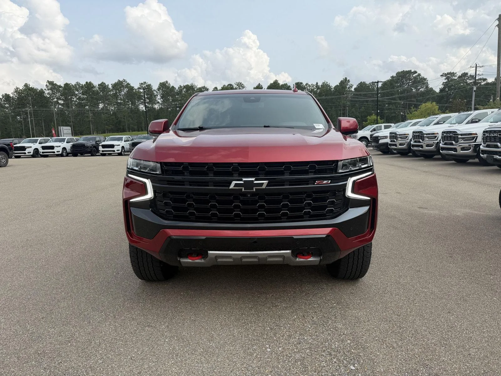 Used 2024 Radiant Red Tintcoat Chevrolet Z71 image 2