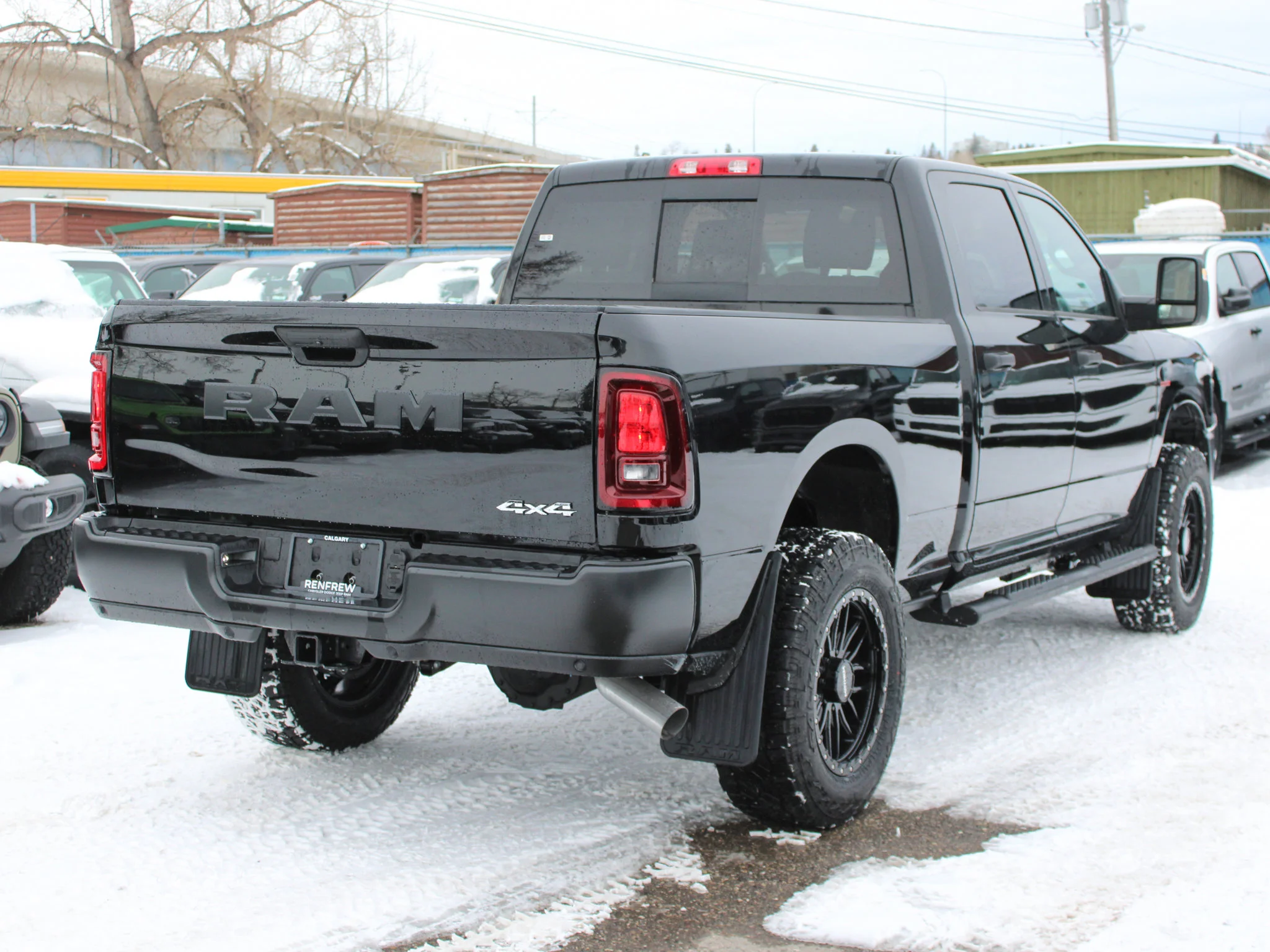 New 2026 Black RAM Tradesman*, 35 Inch Tires, Mayhem Vector Wheels image 24