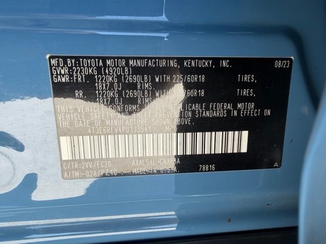 Used 2023 Blue Toyota XSE image 32