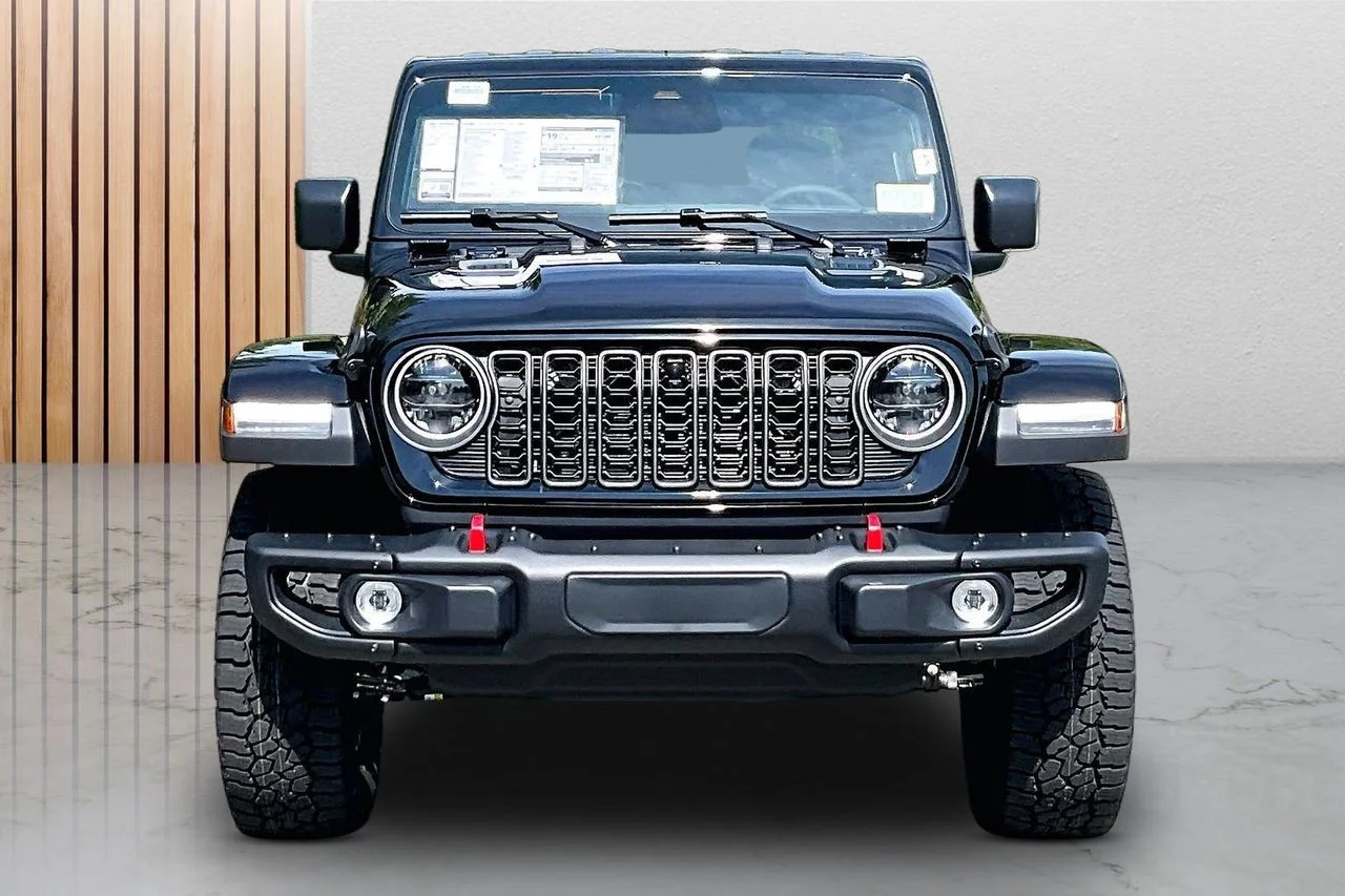New 2026 Black Clearcoat Jeep Rubicon X image 3