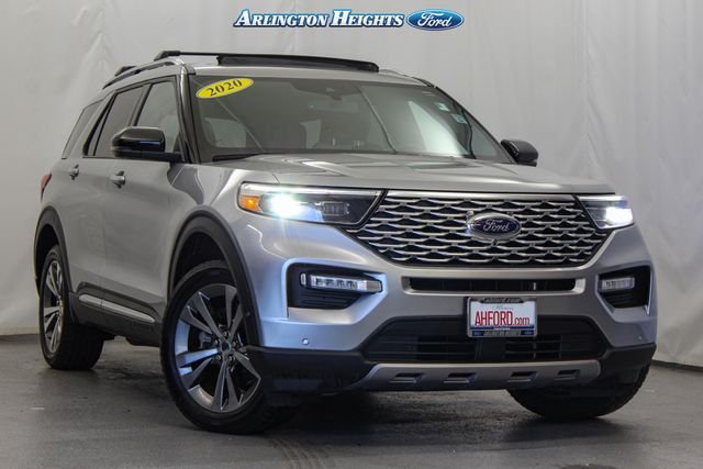 Used 2020 Silver Metallic Ford Platinum image 1