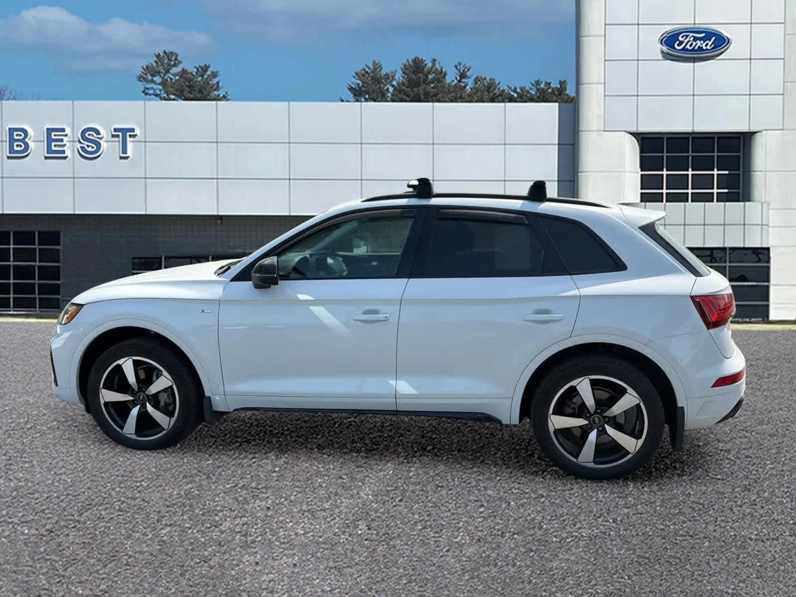 Used 2022 Glacier White Metallic Audi S line Premium Plus image 7