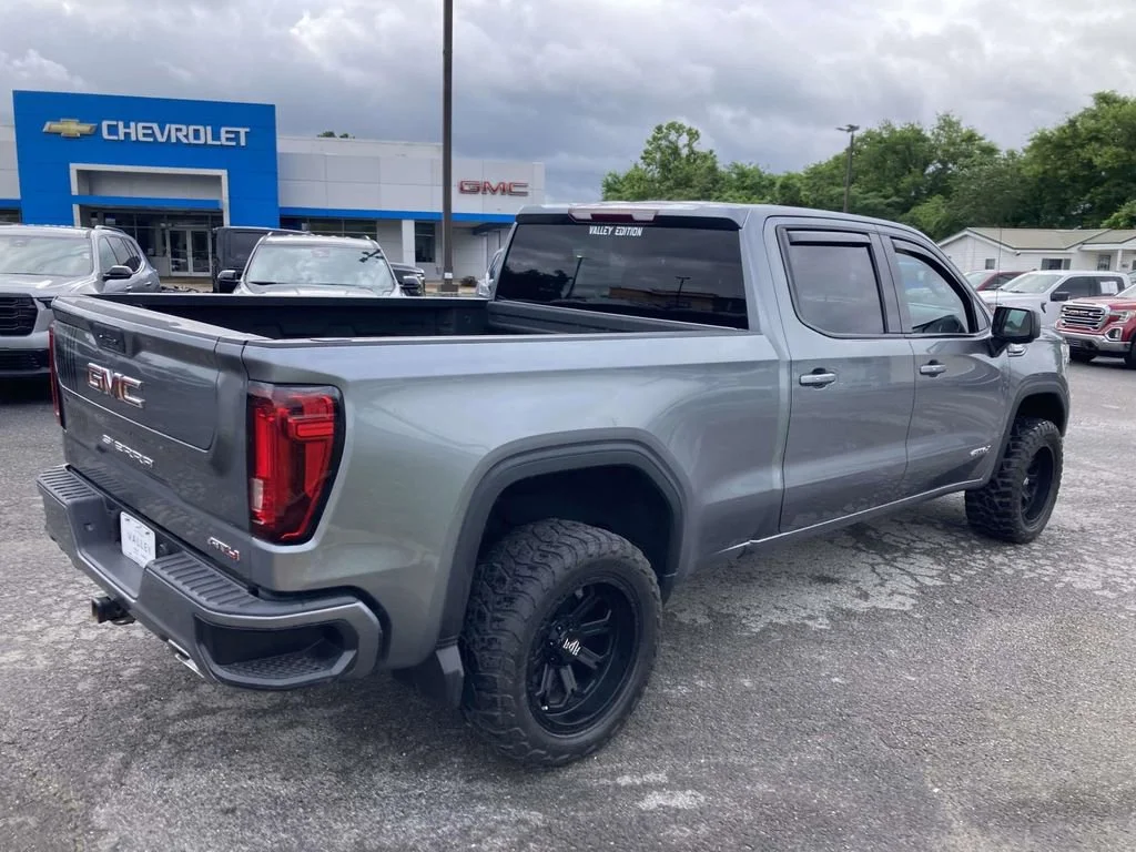 Used 2021 Satin Steel Metallic GMC AT4 image 4