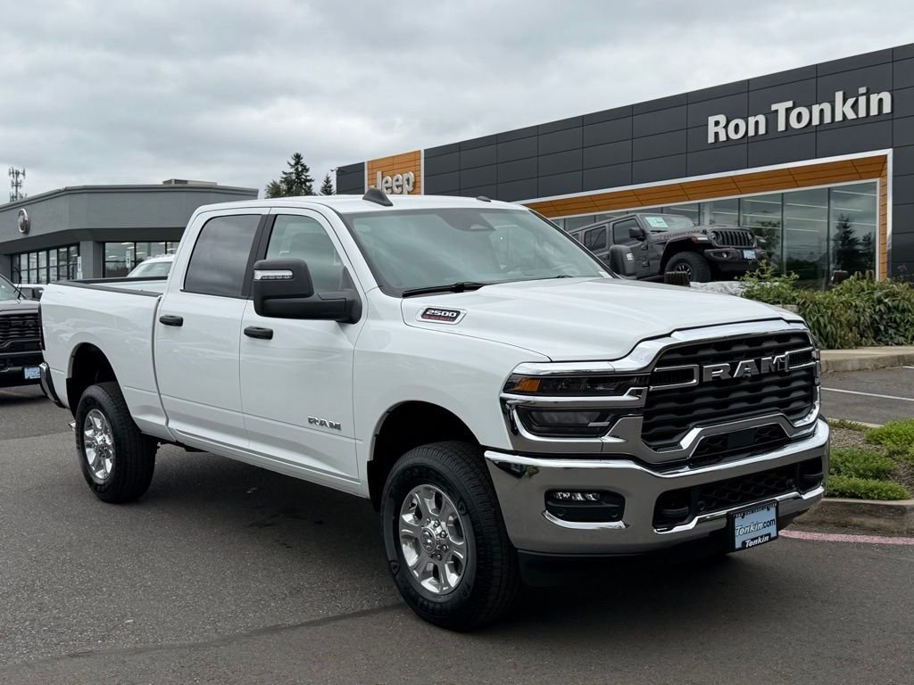 New 2026 Bright White Clearcoat RAM Big Horn image 2