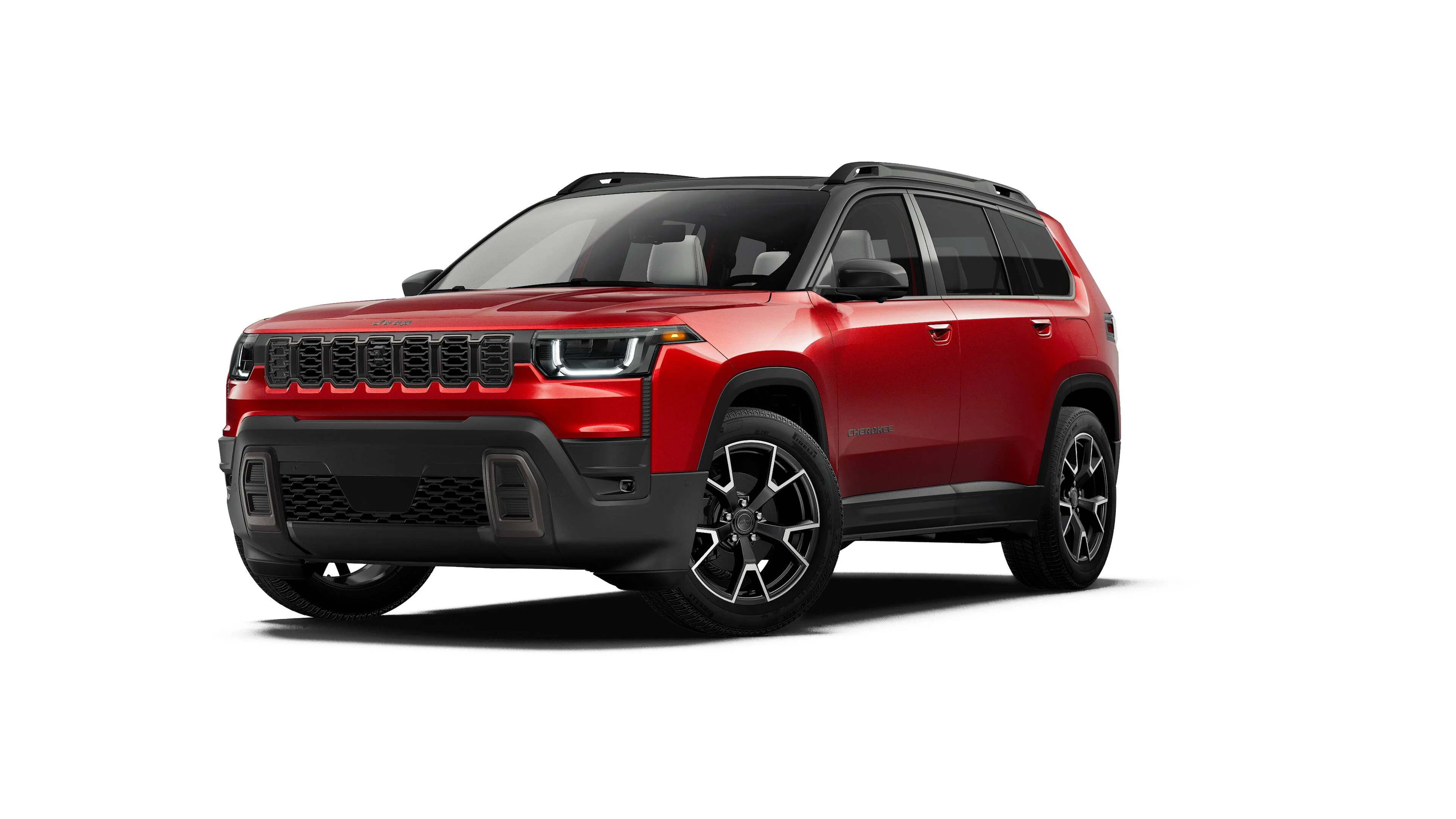 New 2027 Red Hot Pearl-Coat Paint Jeep Overland image 1