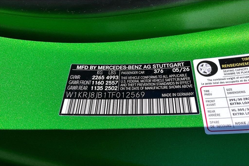 New 2026 MANUFAKTUR green hell magno Mercedes-Benz AMG® GT 63 PRO Coupe image 13