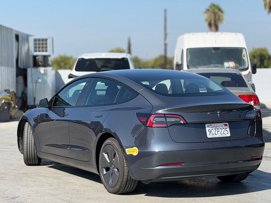 Used 2022 Tesla Model 3 Base with VIN 5YJ3E1EA9NF349527 for sale in Claremont, CA