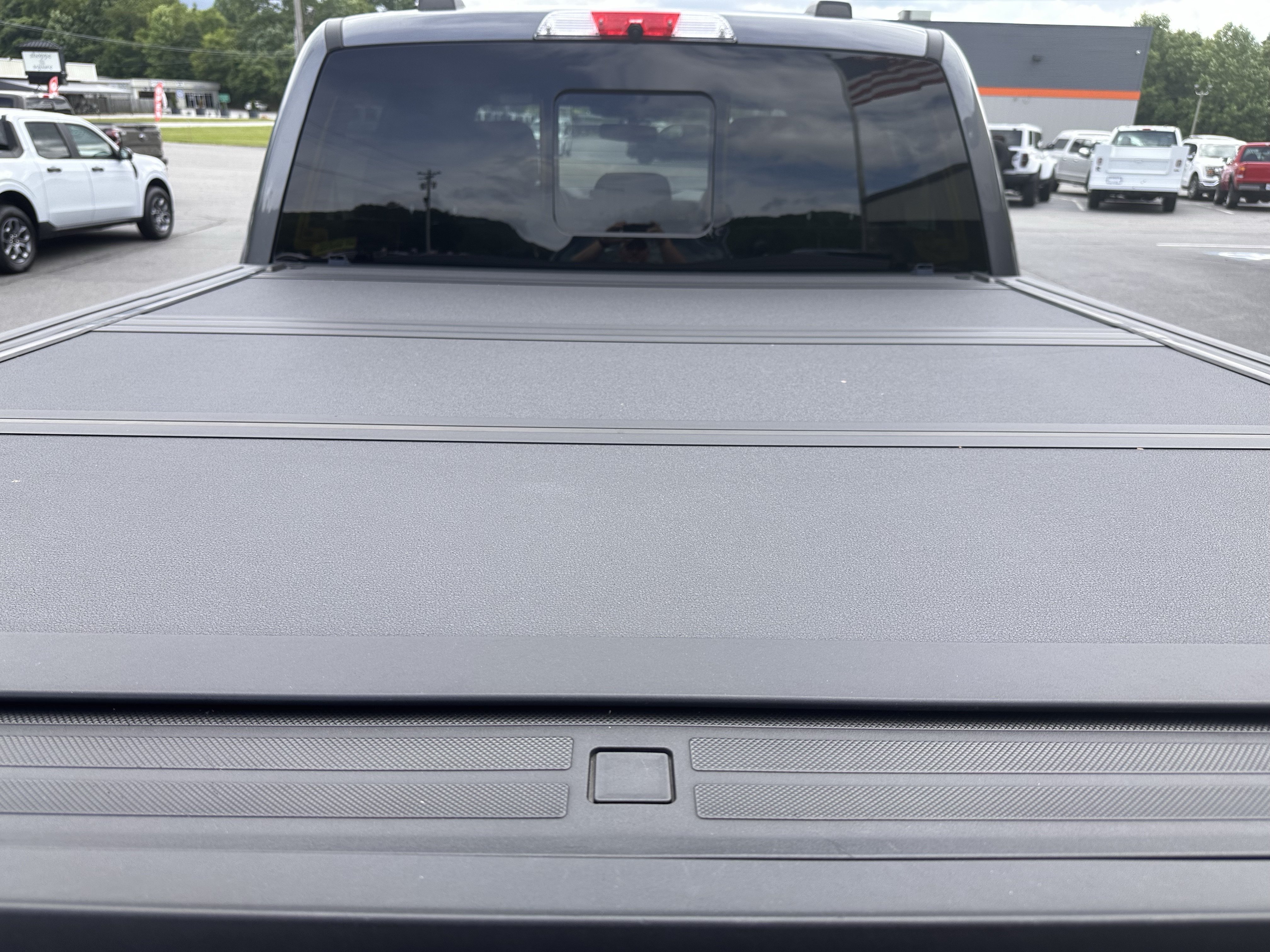 Used 2023 Carbonized Gray Metallic Ford LARIAT image 9