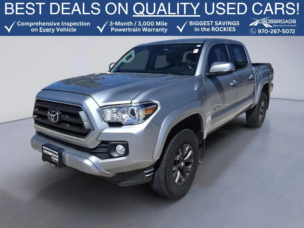 Used 2020 Silver Sky Metallic Toyota SR5 image 1