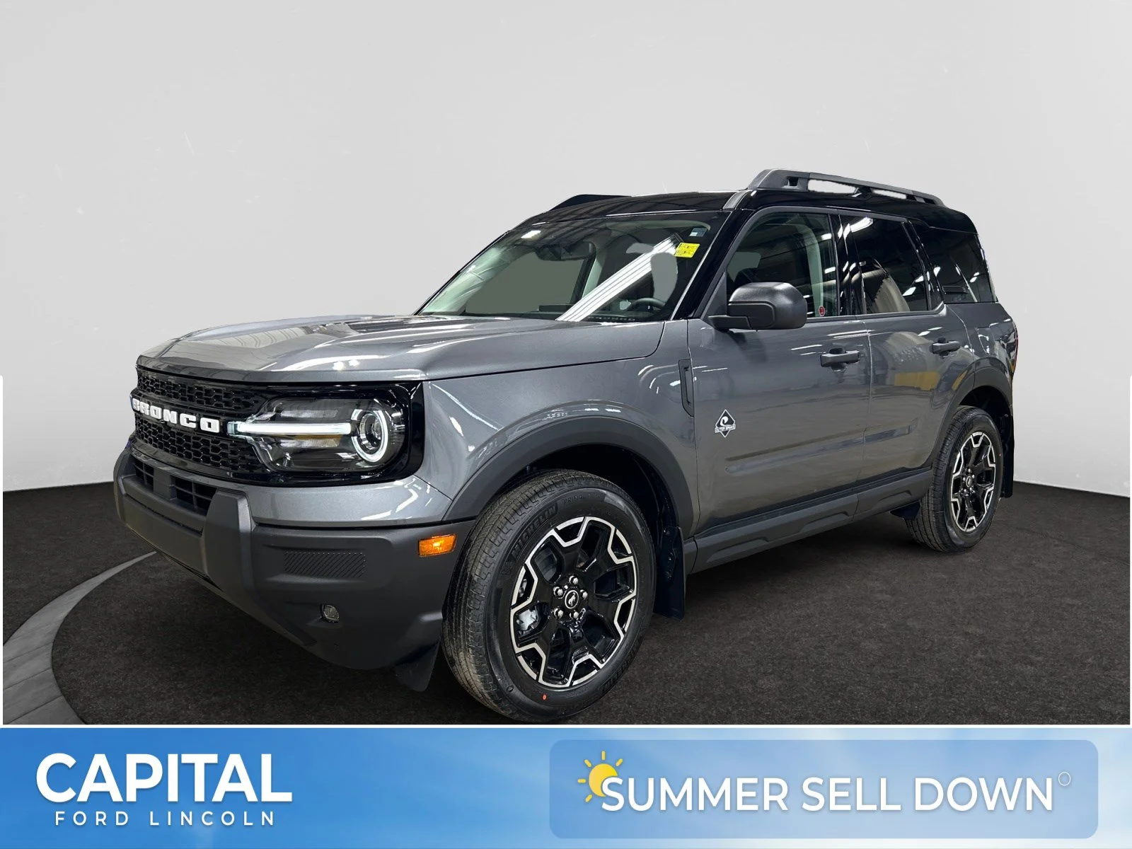 New 2026 Carbonized Grey Metallic Ford Outer Banks image 1