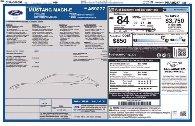 Used 2023 Gray Ford GT image 5