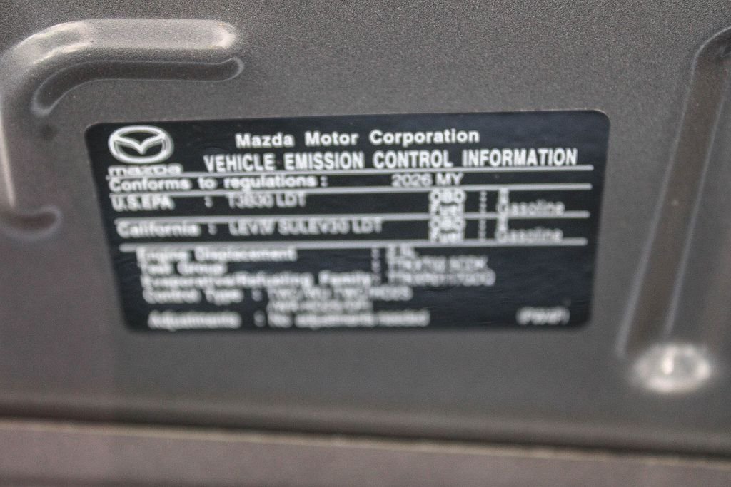 New 2026 Machine Gray Metallic Mazda 2.5 S Premium AWD image 13