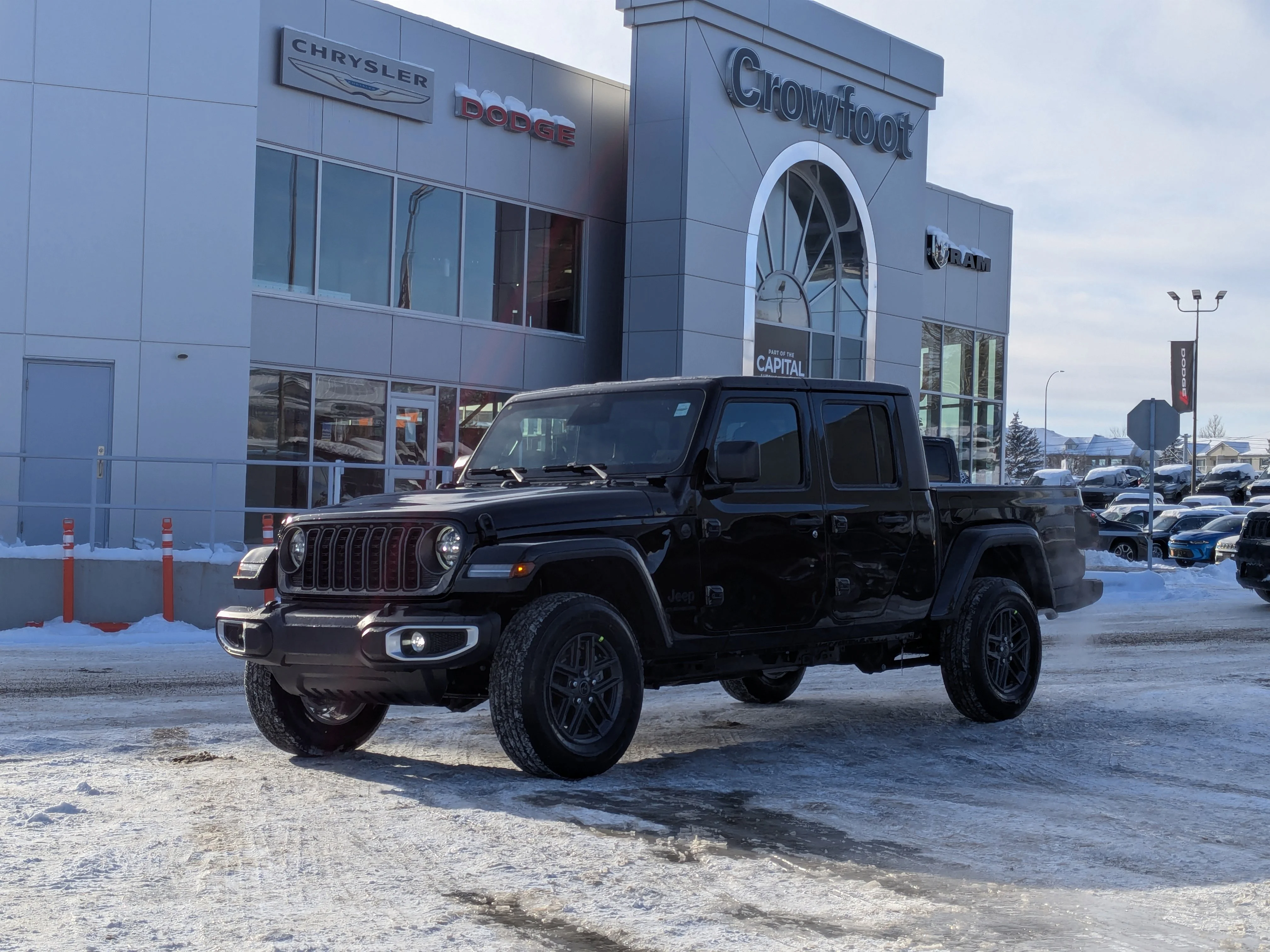 New 2026 Black Jeep Sport S - Safety Group - LED Lighting Group - Heated Seats & Steering & tons more! image 1