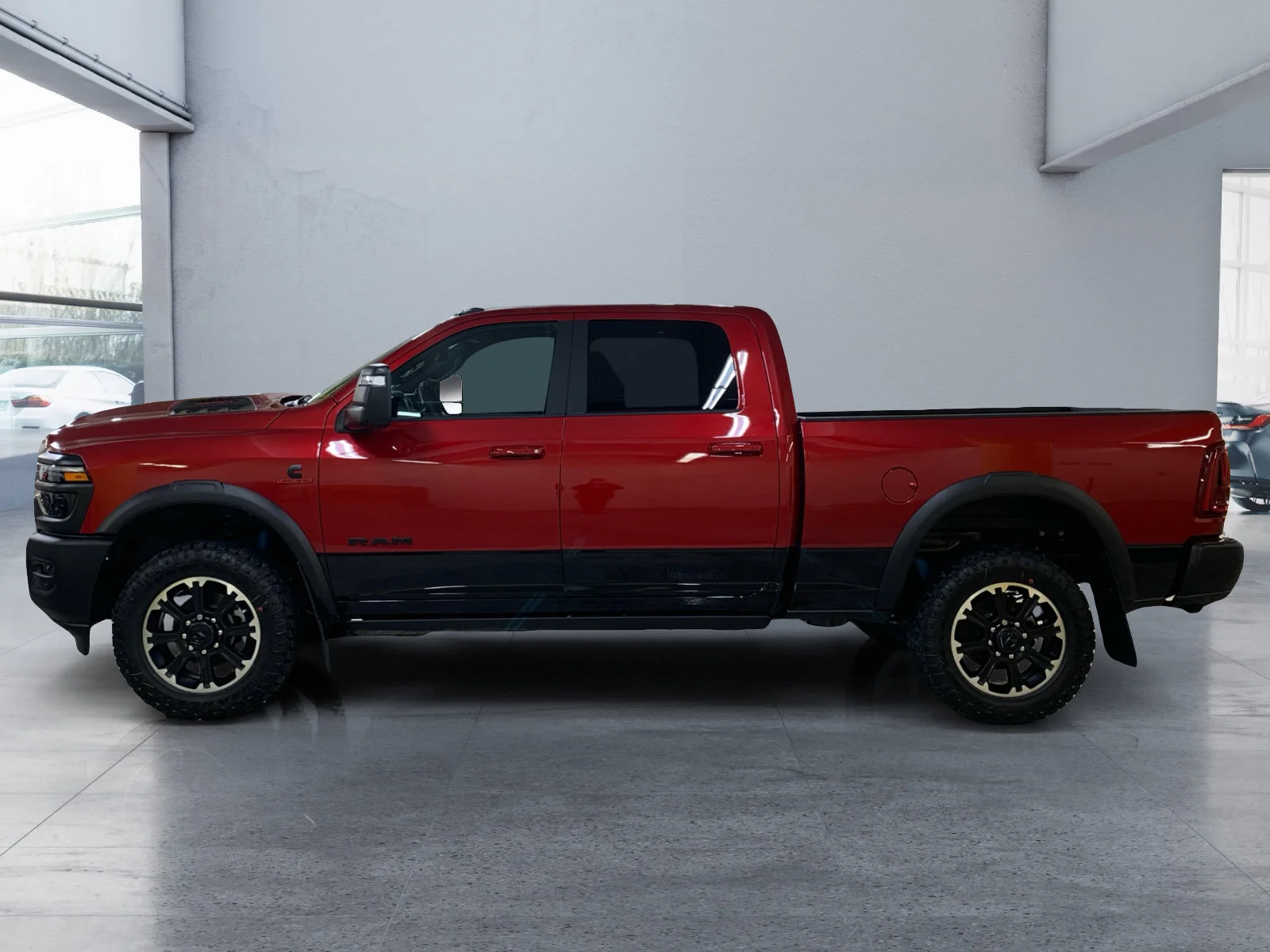 New 2026 MOLTEN RED PEARL Ram Rebel image 2