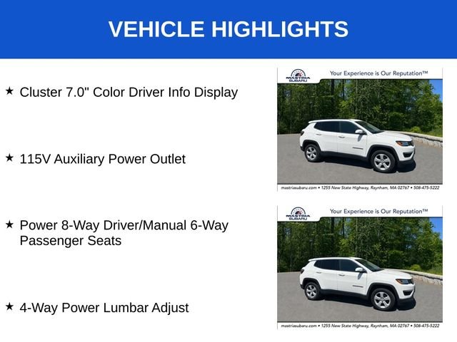 Used 2020 White Clearcoat Jeep Latitude image 5