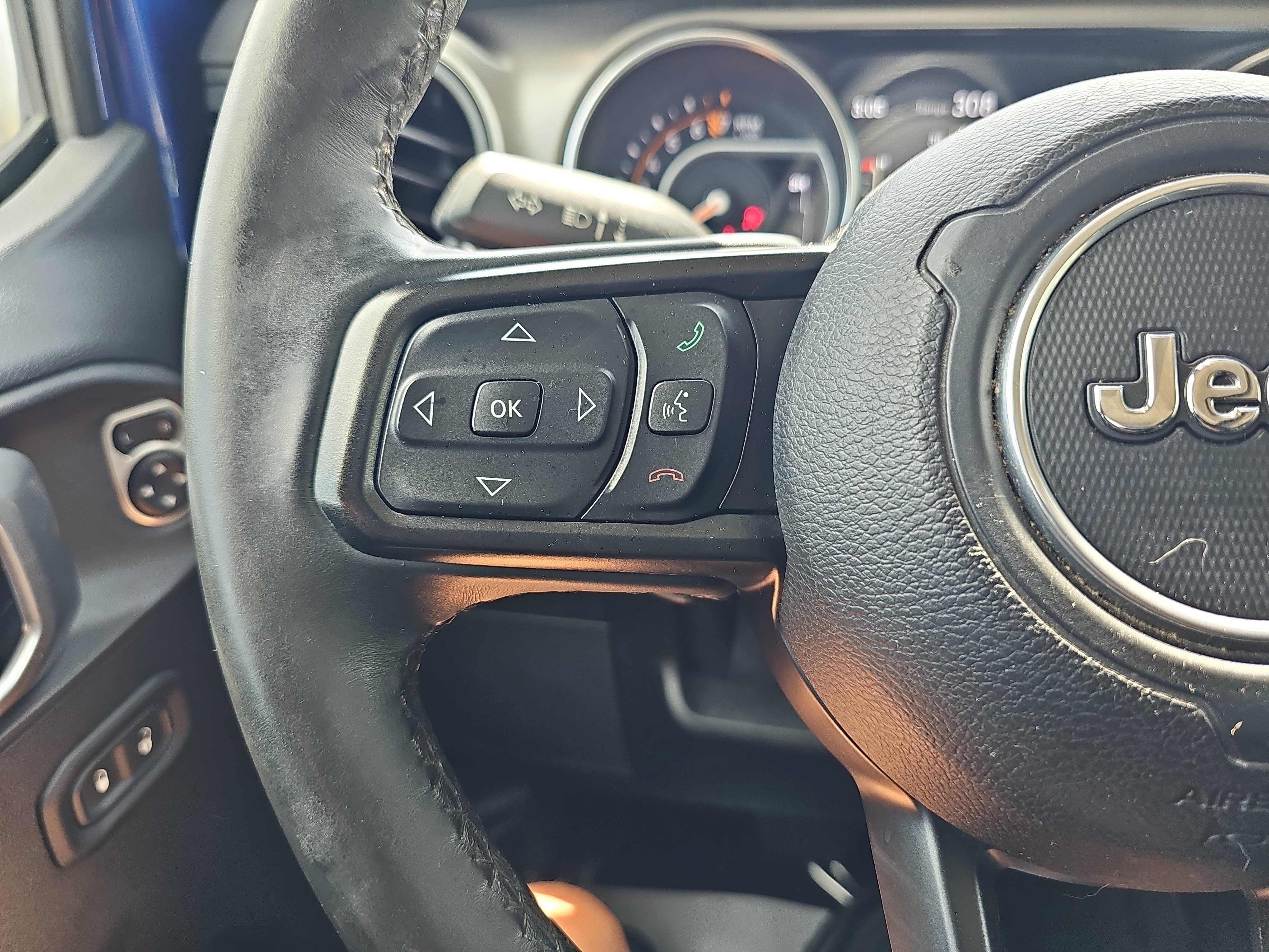 Used 2019 Ocean Blue Metallic Clearcoat Jeep Sport S image 13