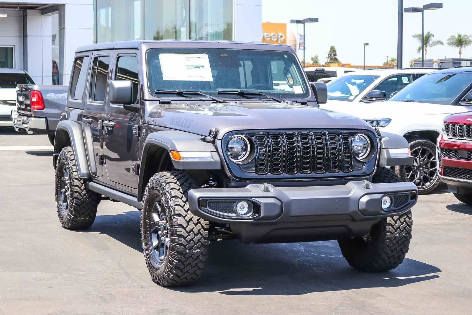 New 2026 Granite Crystal Metallic Clear-Coat Exterior Paint Jeep Willys image 3