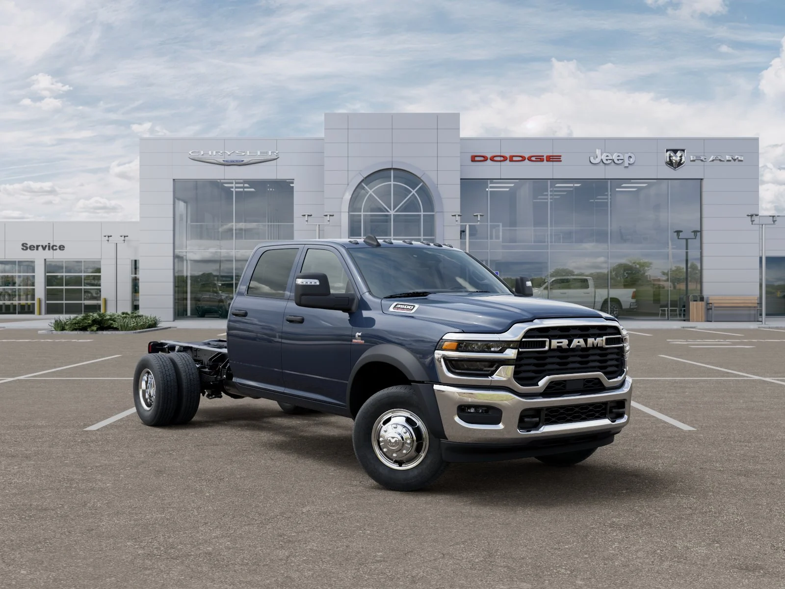 New 2026 Forged Blue Metallic Exterior Paint RAM Tradesman image 53
