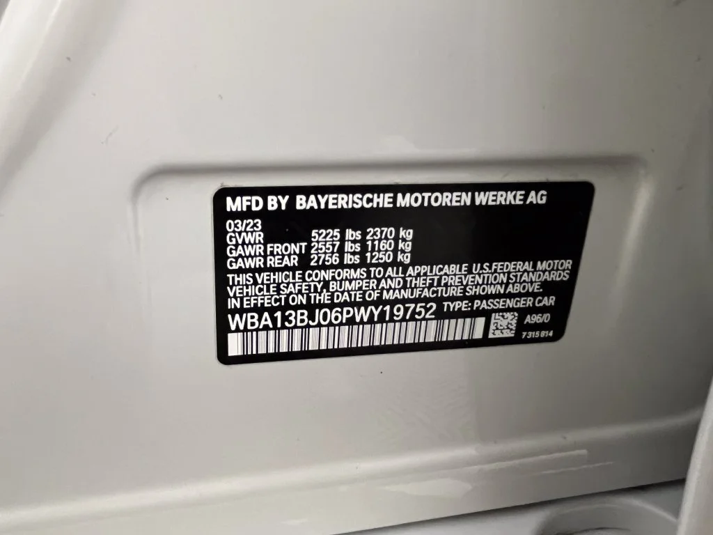 Certified Used 2023 Mineral White Metallic BMW 530i xDrive image 25