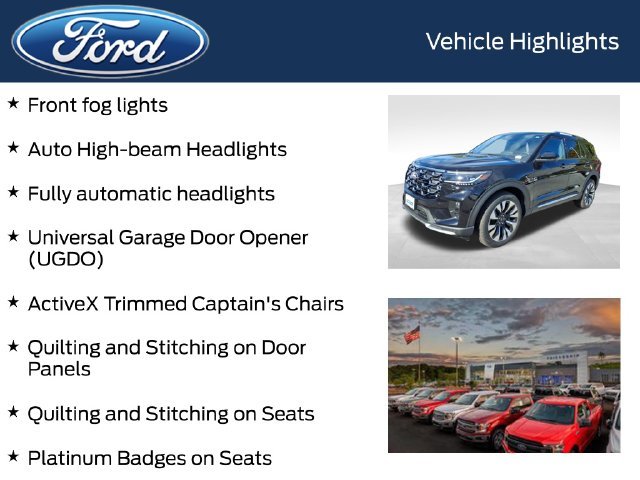 New 2027 Agate Black Metallic Ford Platinum image 12