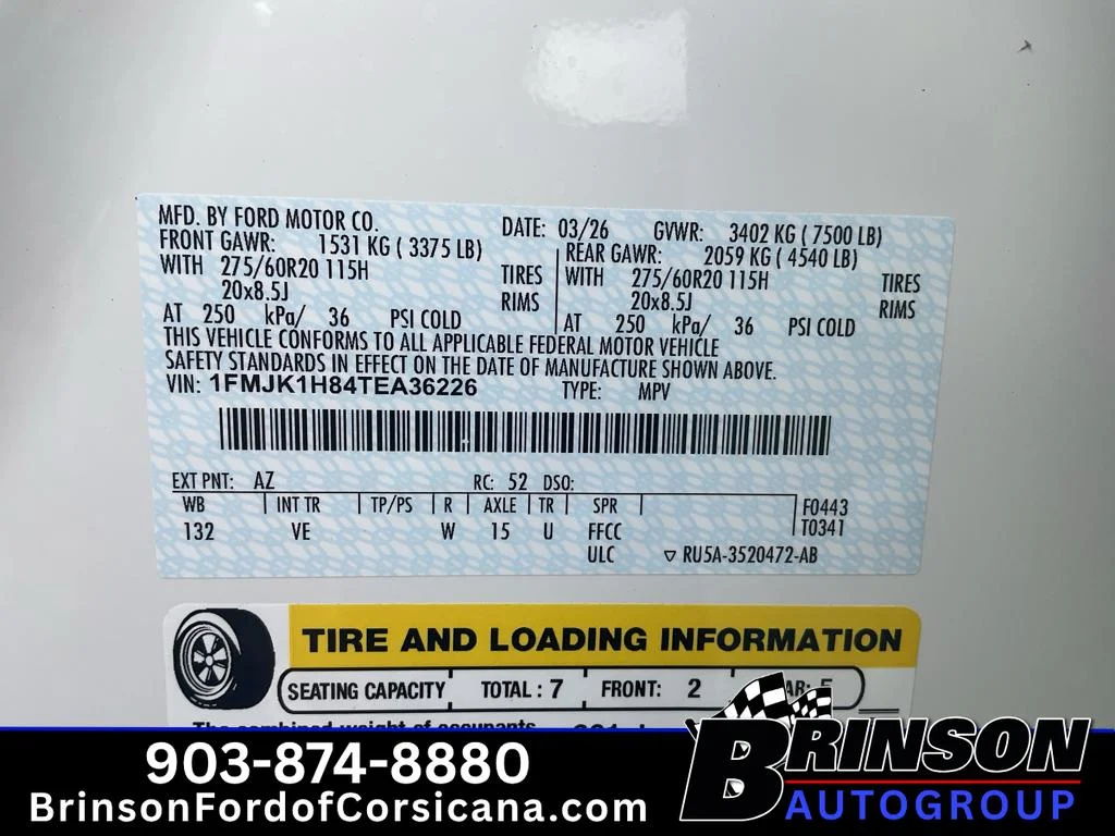 New 2026 Star White Metallic Tri-Coat Ford Active image 18