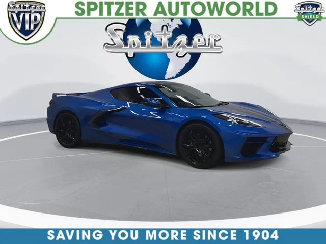 Used 2021 Blue Chevrolet Stingray image 3
