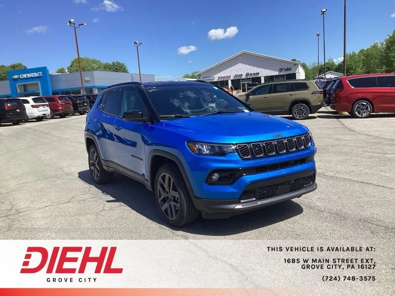 New 2026 Hydro Blue Pearl-Coat Exterior Paint Jeep Limited image 1