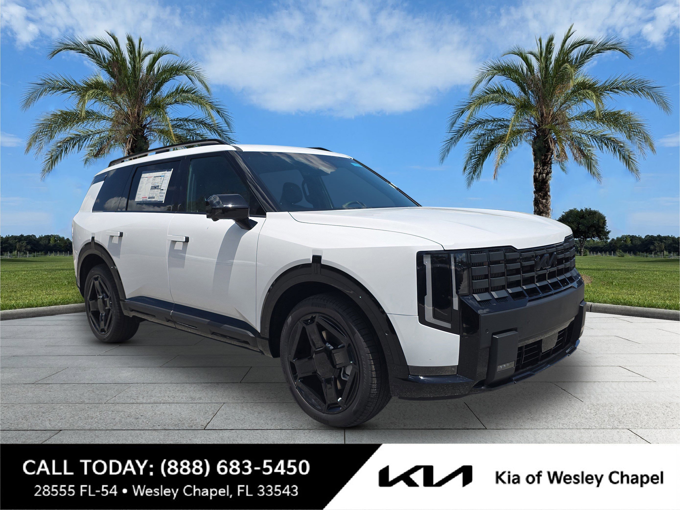 New 2027 Glacial White Pearl Kia X-LINE SX image 1