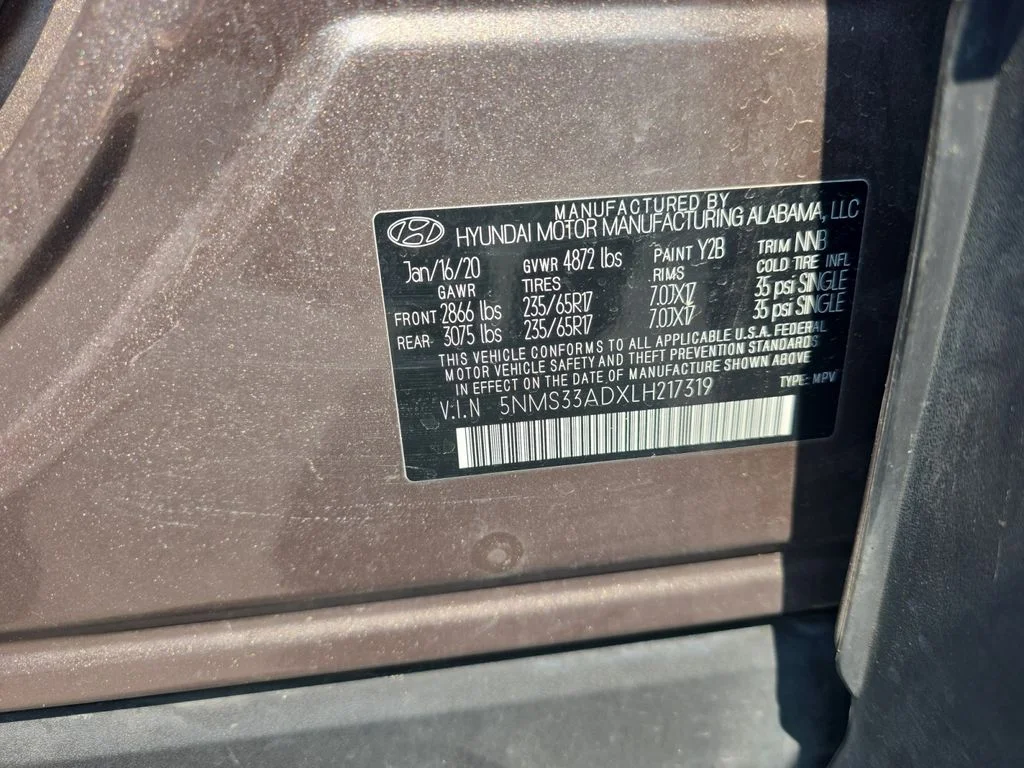 Used 2020 Earthy Bronze Hyundai SEL image 25