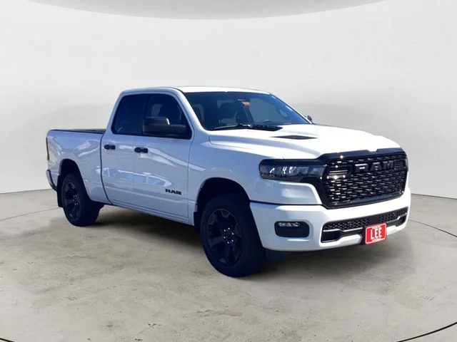 New 2026 Bright White Clearcoat Ram EXPRESS QUAD CAB 4X4 6