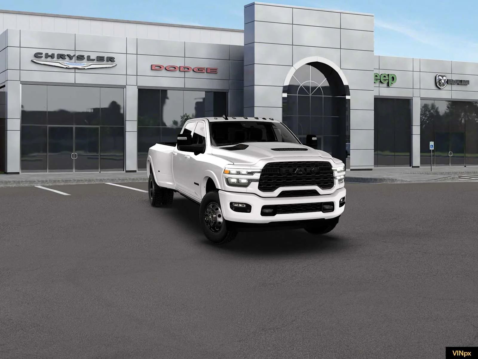 New 2026 Bright White Clear-Coat Exterior Paint RAM Limited image 16