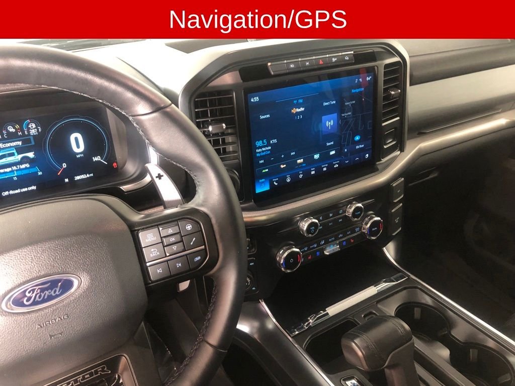 Used 2022 Orange Ford Raptor image 3