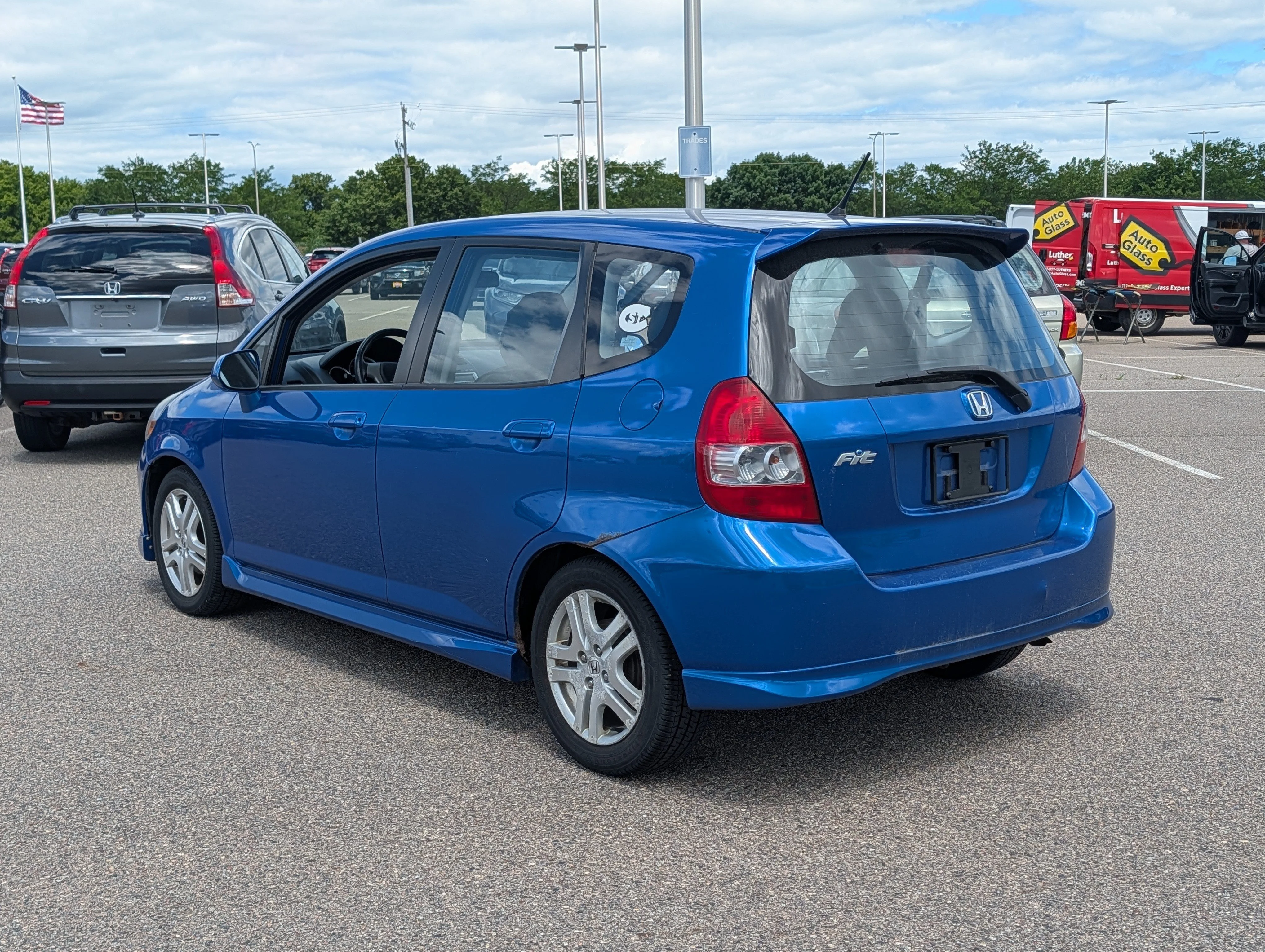 Used 2007 Vivid Blue Pearl Honda Sport image 3