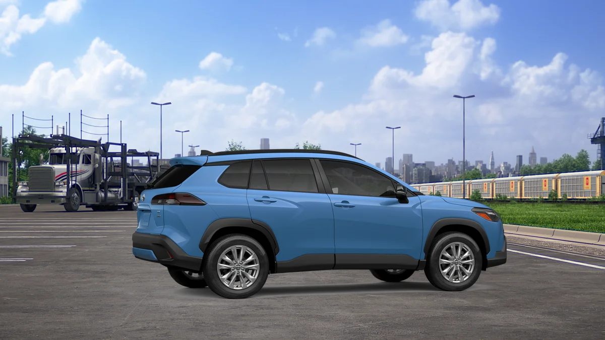New 2026 Cavalry Blue Toyota LE image 11