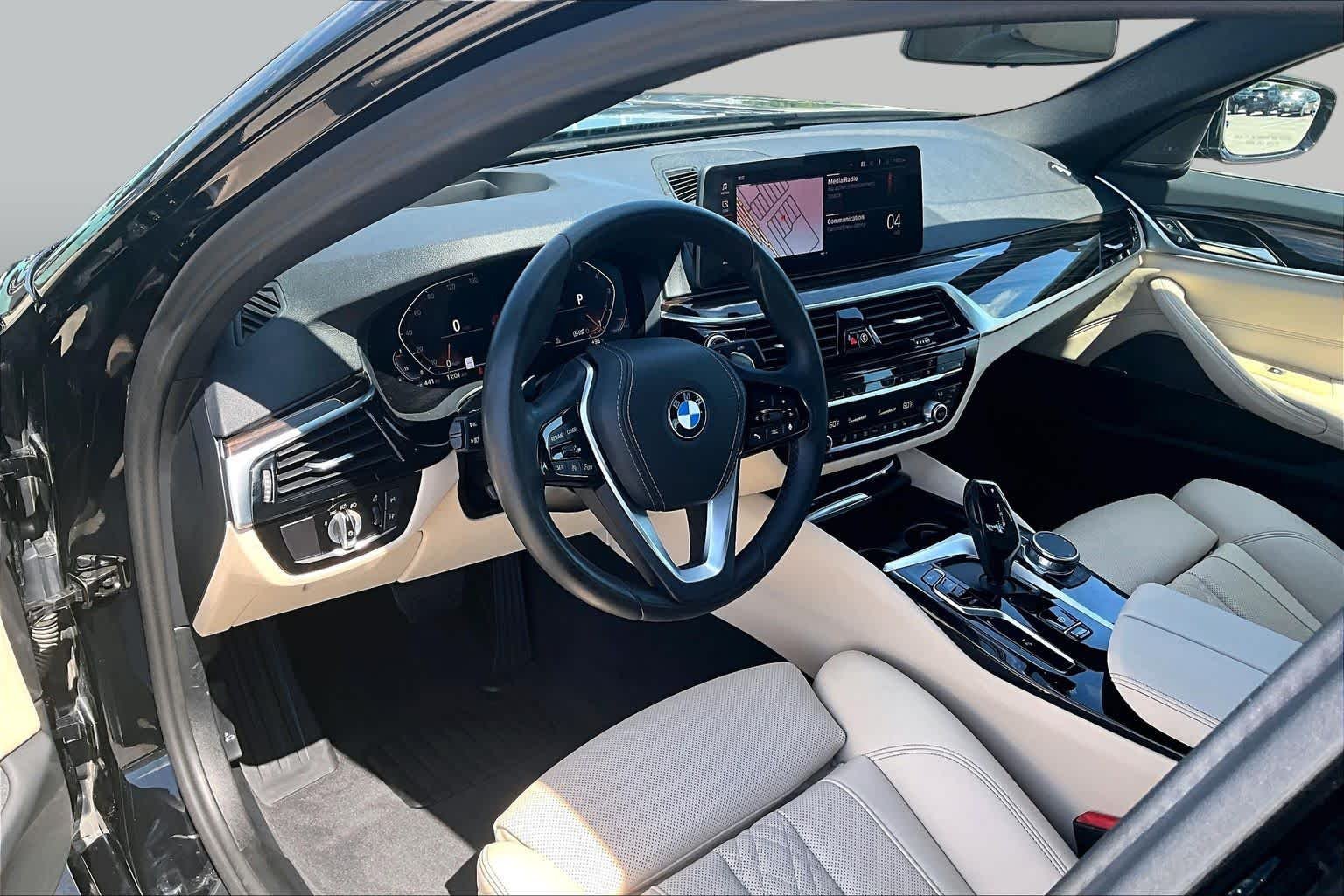 Used 2023 Jet Black BMW 530i image 16